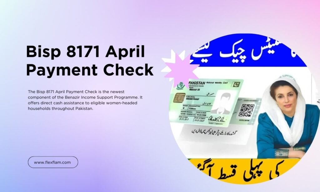 Bisp 8171 April Payment Check